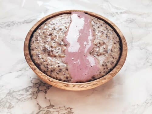 Morgengrød med chiafrø - Opskrift på mættende og sund morgengrød