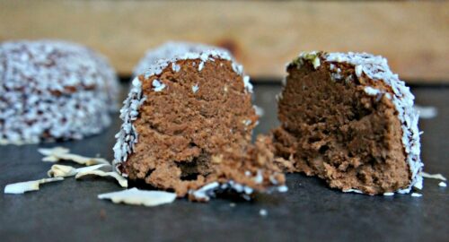 Sunde mokka trøfler - Opskrift på sunde chokoladetrøfler med kaffe