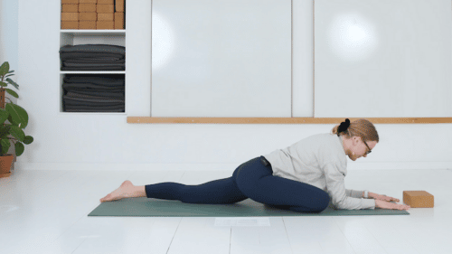 Cathrine underviser Godmorgen yin yoga