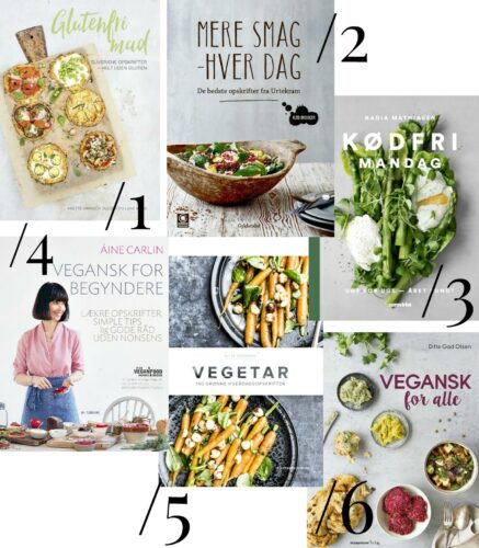 Sunde kogebøger - 6 kogebøger med sunde opskrifter (Cathrines bedste!)