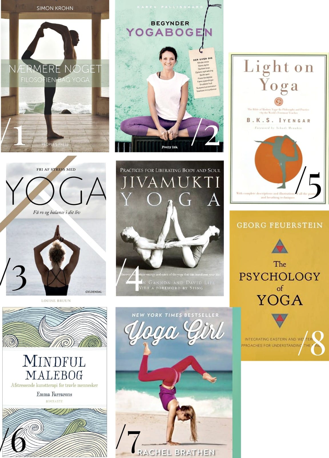 Yogabøger - 8 filosofiske yogabøger, du vil elske at læse i ferien!