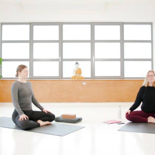 Cathrine underviser Styrk immunforsvaret med yin yoga online