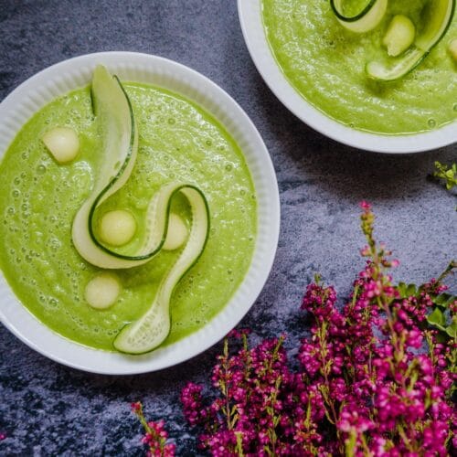 Grøn smoothie med agurk