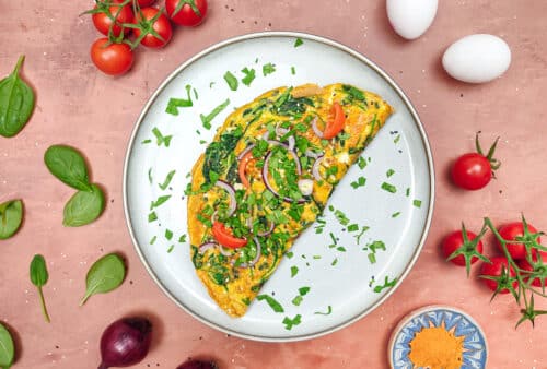 Omelet med spinat – antiinflammatorisk morgenmad