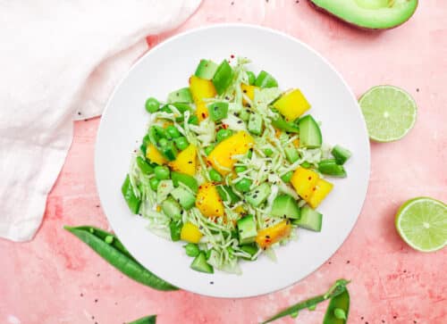 Avocadosalat med mango - Sund avocado salat med 5 ingredienser